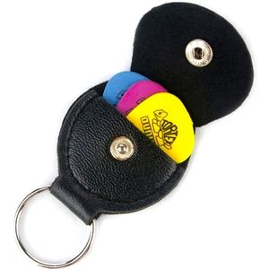 🎸 Leather Pick Holder Keychain 🎶